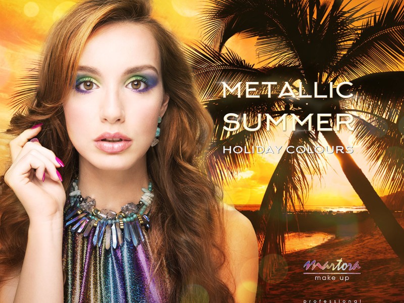 Martora Makeup Metallic Summer 2015